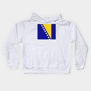 Flag Bosnien und Herzegowina Kids Hoodie